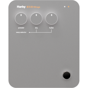 Harby 蜃気楼 Mirage distortion pedal front isolated