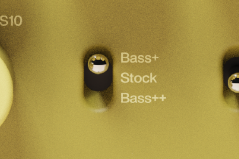 Harby Pocket series Wasabi Bass Voicing toggle switch