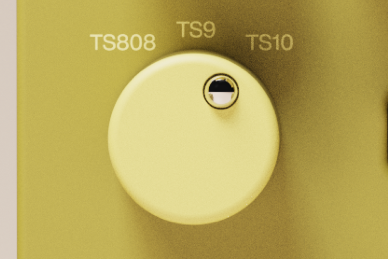 Harby Pocket series Wasabi Circuit rotary switch