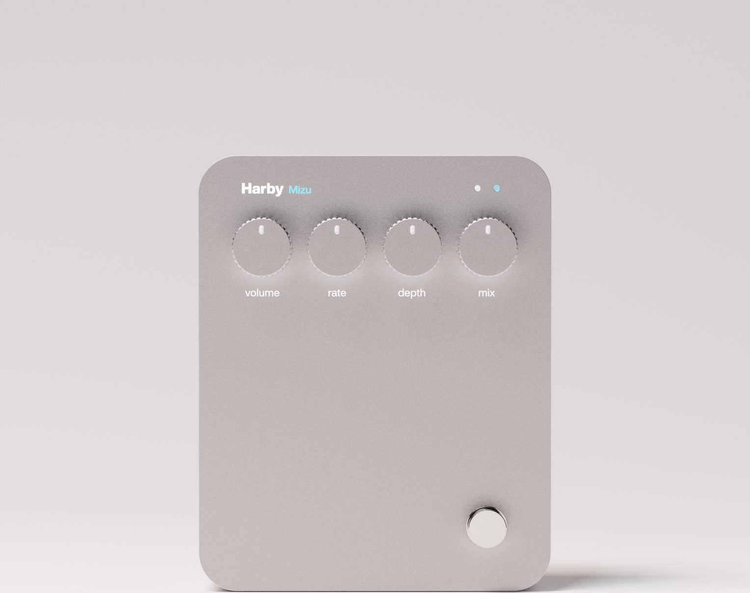 Harby Mizu chorus pedal front view
